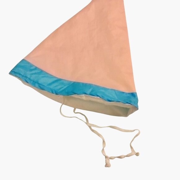 Kid Clown Hat Pink Triangle Cone Handmade Birthday Party Halloween Costume - Picture 5 of 6